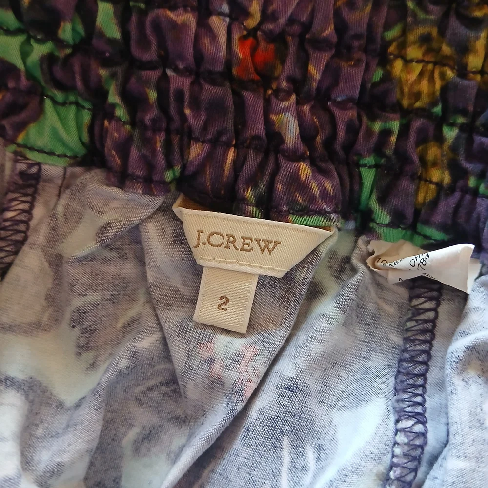 J. Crew Floral Print Skirt Size 2